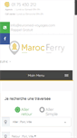 Mobile Screenshot of maroc-ferry.com
